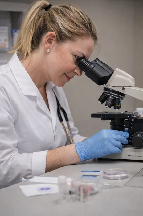 Exames dermatológicos